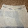 zara denim skirt Image 2