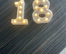 18 th birthday light up sign