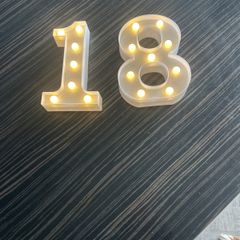 18 th birthday light up sign