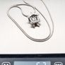 Cuckoo Clock Alpine Folk Collectors Silver Necklace Image 10