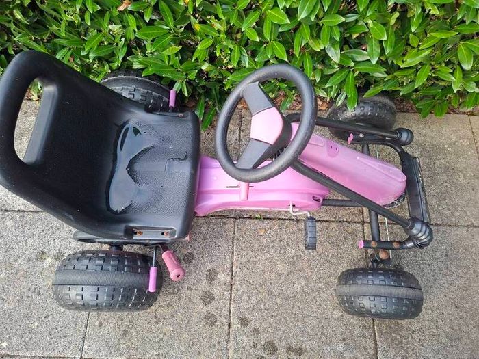 Free Go Kart Purple and black Car