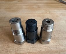 lambda Oxygen Sensor Adapter, Universal Check Engine Light Eliminator Adapter O2 Oxygen Sensor Spacer Extender Insulator for Exhaust Systems