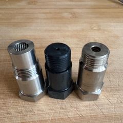 lambda Oxygen Sensor Adapter, Universal Check Engine Light Eliminator Adapter O2 Oxygen Sensor Spacer Extender Insulator for Exhaust Systems