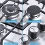 gas hob with 5 burners Image 3