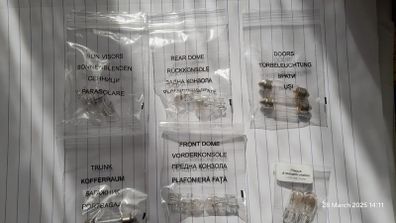 Toyota Avensis T27 Interior Lighting Bulbs