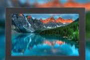 12 inch Digital Photo Frame with Holder &amp; Remote Control, Allwinner F16 Program, Support SD / MMC / USB Flash Disk (Black)