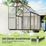 New. Walk in greenhouse 6x6.5 (Free Delivery) Image 2