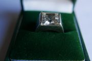 Vintage Massive Sterling Silver 925 Ring size N - 8,4g