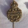 WW2 National Savings plastic pin badge (1940s). Home Front. Image 3