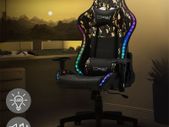 Gaming Chair with RGB Lighting  and Bluetooth