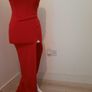New Red dress size UK 8 Image 2