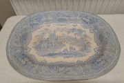 1850s Syria Pattern turkey serving platter