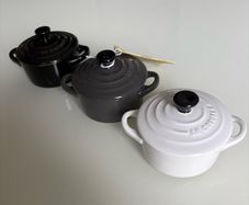 le creuset 3 mini cocottes