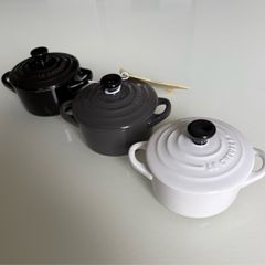 le creuset 3 mini cocottes