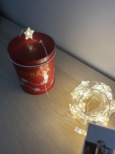 Fairy Led Lights Strala Ikea warm white star shape garlands
