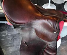 Berney Bros Leather Saddle