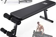 Adjustable Weight Bench Home Gym Weight Lifting &amp; Sit Up Abdominal Bench Flat Exercise Workout Bench