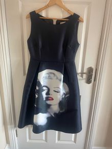 Dress with Marilyn Monroe motif