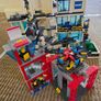 Lego blocks 2 sets + extra vehicles and helicopter Image 2