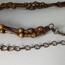 Brown Khaki Metal Chain Belt Image 2