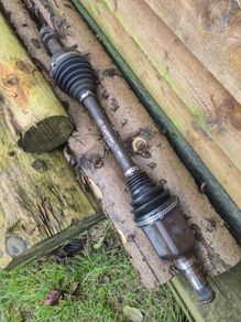 transit custom drive shaft and cv joint