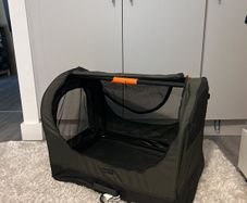 Decathlon fold-down transport crate