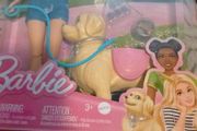 barbie and dog clean up