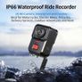 2K HD Dual Front and Rear Camera Motorcycle Motorbike Bike Helment Handlebar DVR WiFi Waterproof IP66 Single lens Loop Recording Cam Video Recorder Mountain Bicycle Motor Image 3