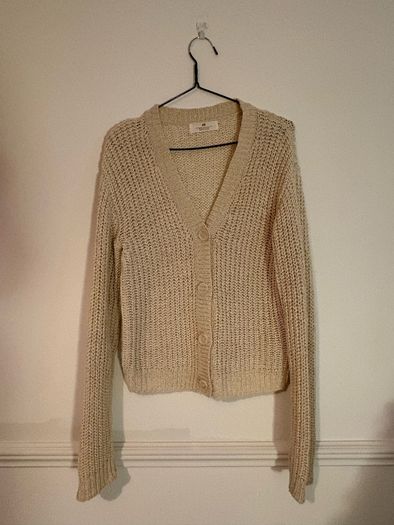 Cream cardigan