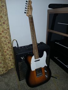 Fender Squire Telecaster & Vox Amp