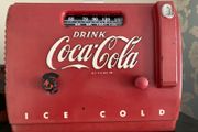 Coca Cola Cooler Valve Radio Year 1948