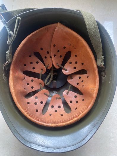 Vintage European Military Helmet Cold War