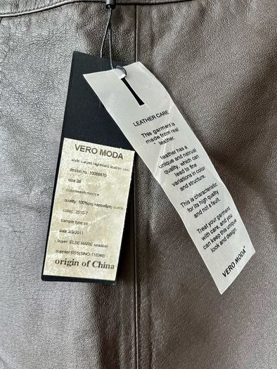 Vera Moda leather skirt (10)