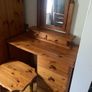 Dressing Table with mirror and stool Image 2