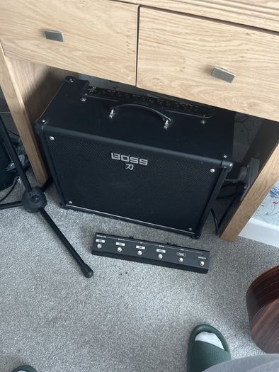 boss katana 100w amp W/ GAFC Footswitch