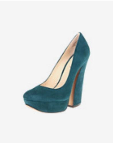 Boutique 9 Emmarae Dark Turquoise Suede Platform Heels For Sale in ...