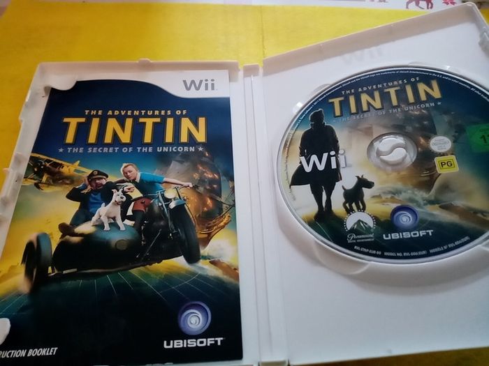 The Adventures of Tintim The Secret of the Unicorn Wii Games