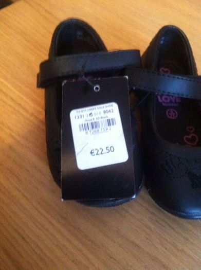 Black Butterfly Shoes BNWT