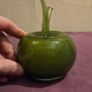 Hand Blown Glass Apple Image 4