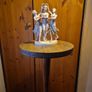 Vintage Alabaster 3 Graces Goddesses from Sandro Botticelli's Painting Primavera Image 7