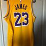 Title: Nike NBA LeBron James Lakers Jersey #23 - Size 48 (Large) NWOT Image 3