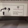 Aqualla Kyloe Wall Mounted basin mixer matt black Image 2