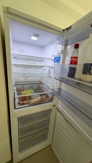 fridge and freezer