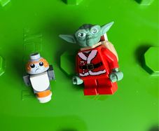 lego Star Wars Christmas Yoda and Porg