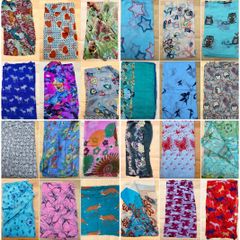 300 Ladies Summer Scarves - Factory Clearance - Full Soze - 120 Colours Available!