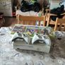 Xbox 360 60g With 2 Controls 4 Game's Gears Of War 1,2 And 3 Plus Sega Superstars All Cables With It Image 2