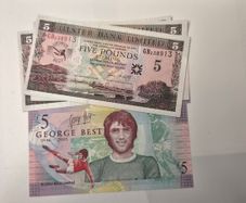 George Best Commemorative 5pd Note 2006 Ulster Bank Mint Condition  Uncirculated