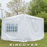 Gazebo Canopy  Party Tent  3m x 3m  White Image 2