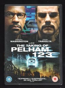 The Taking of Pelham 123 DVD movie staring Denzel Washington & John Travolta
