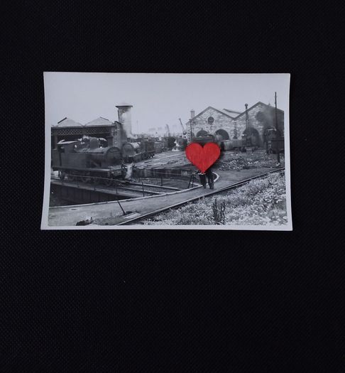 Vintage Irish Railway Photograph - Dublin Broadstone